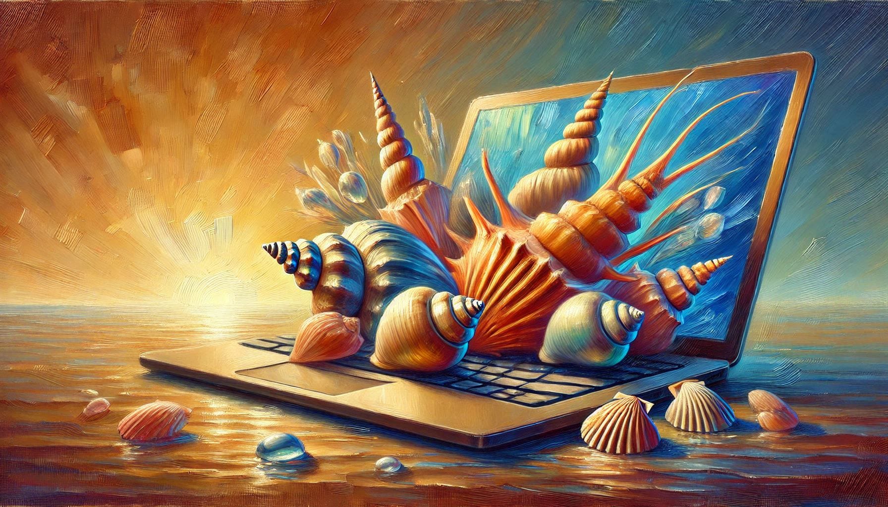 conchiglie sul web